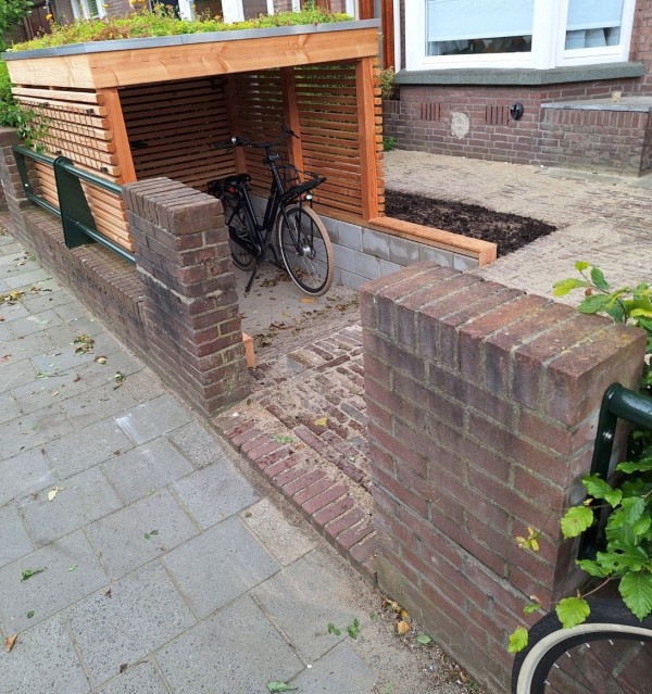 Voortuin in de Vruchtenbuurt, Den Haag