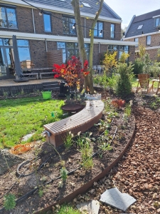 Een gezinstuin vol natuur en functionaliteit in Noordwijkerhout – Landgoed in den Houte