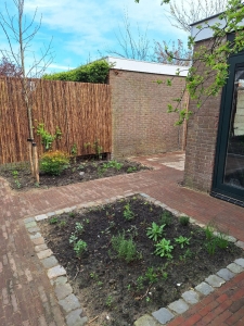 Rustgevende Achtertuin in Leiderdorp