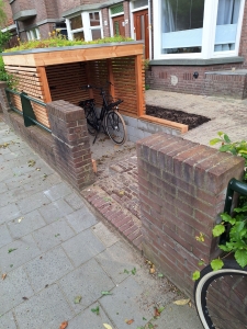 Voortuin in de Vruchtenbuurt, Den Haag