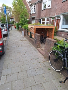 Voortuin in de Vruchtenbuurt, Den Haag